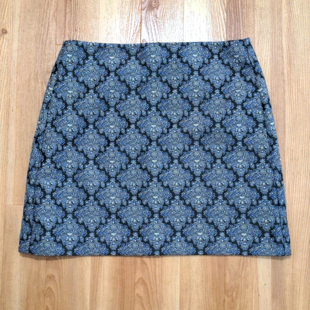 Ann Taylor Loft paisley skirt